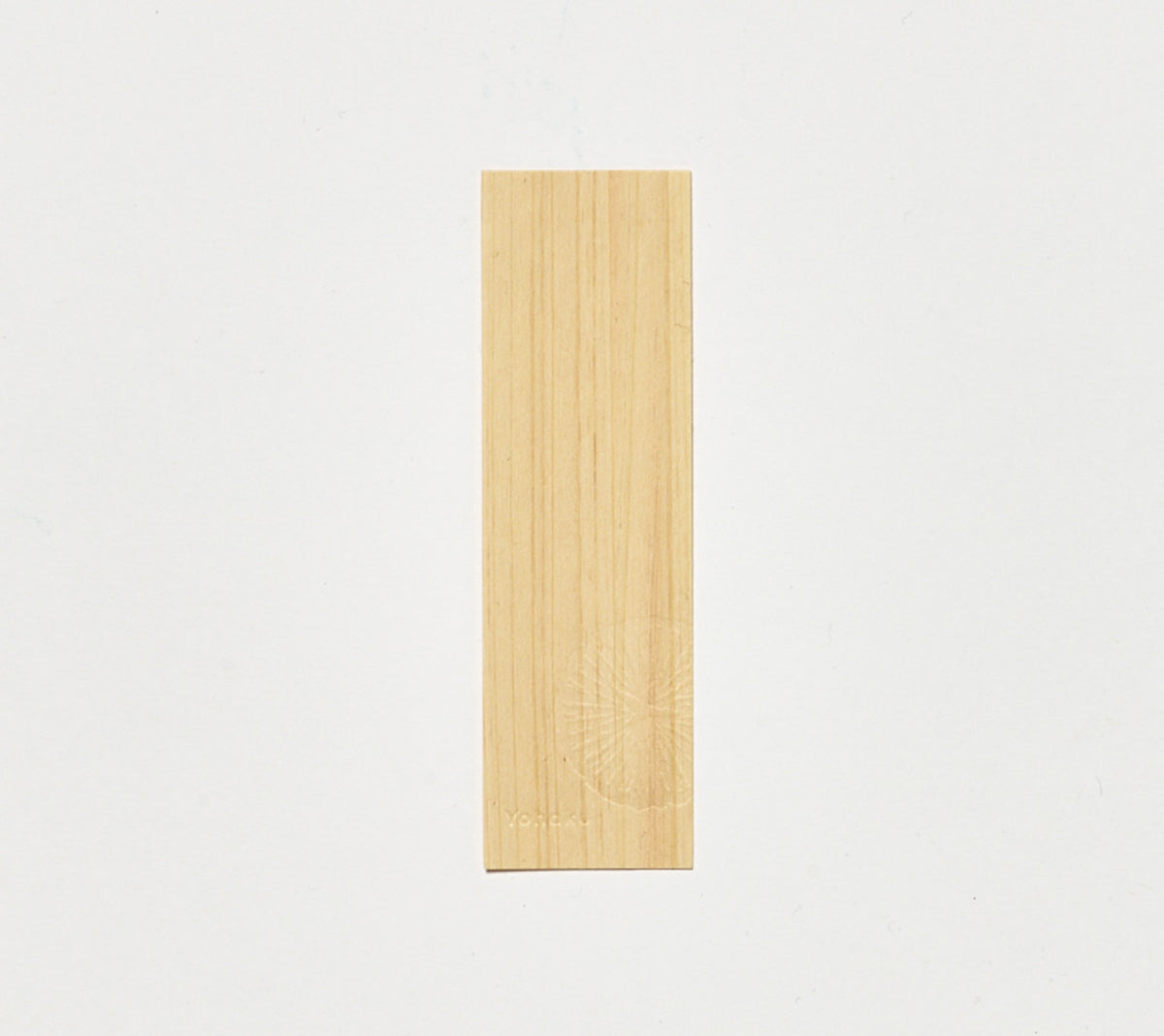 Wood Card - Hinoki (Japanese cypress)